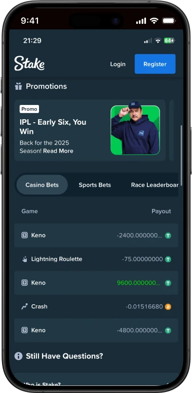 Stake Casino Australia Mobile